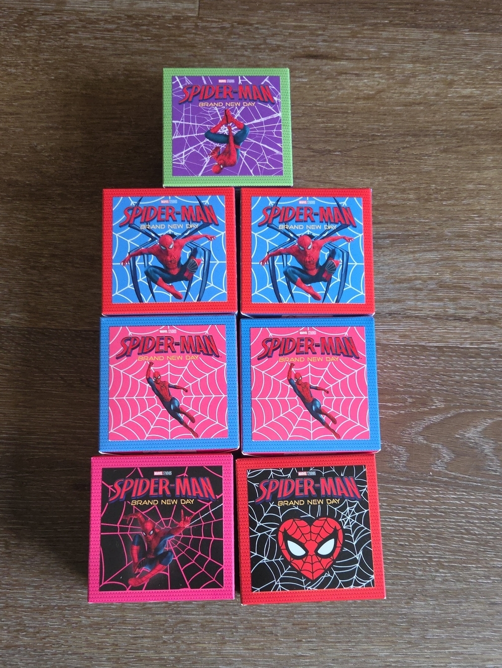 McDonald’s Marvel Spider-Man: Brand New Day Happy Meal Toys Lot of 7 - NIB